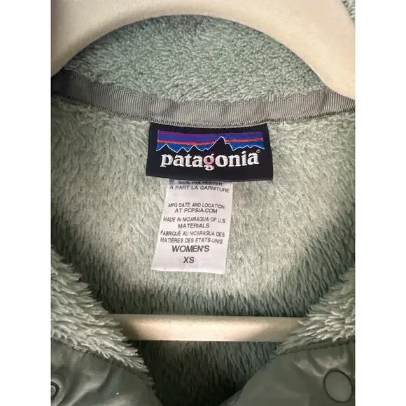 Patagonia | Women's Re-Tool Snap T-Fleece Pullover - Atoll Blue, Size XS - Picture 7 of 10